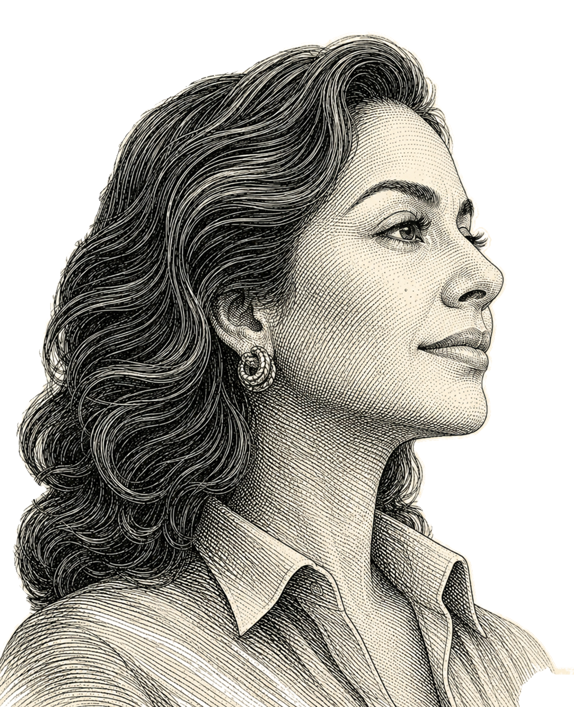 Engraved portrait of the CMO